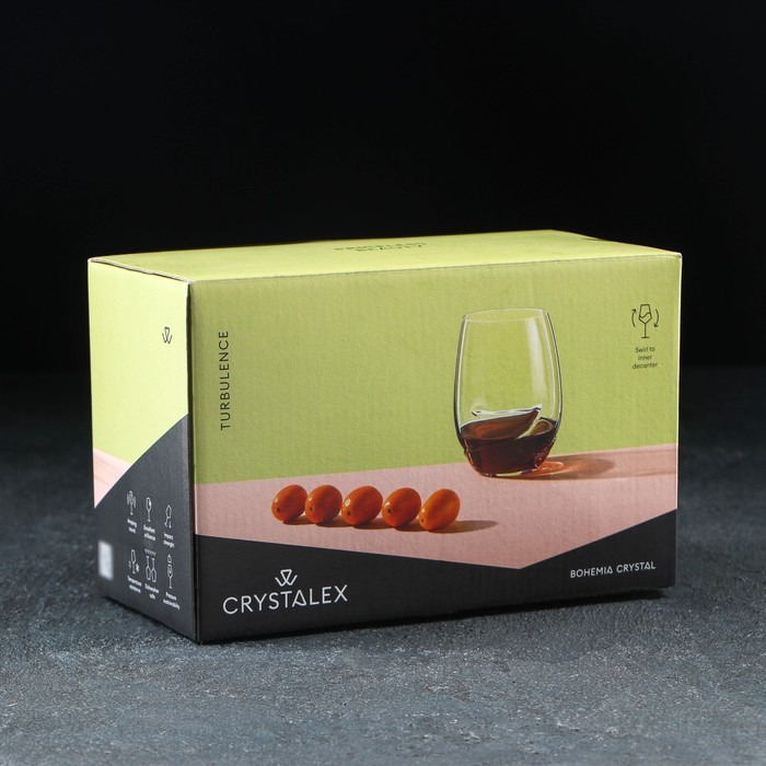 Набор стаканов для виски «Турбуленция», 500 мл, 2 шт Набор стаканов для виски «Турбуленция», 500 мл, 2 шт