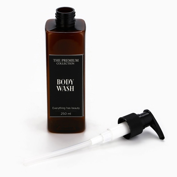 Дозатор для шампуня, кондиционера, гель для душа The premium collection, 250 мл, МИКС Дозатор для шампуня, кондиционера, гель для душа The premium collection, 250 мл, МИКС