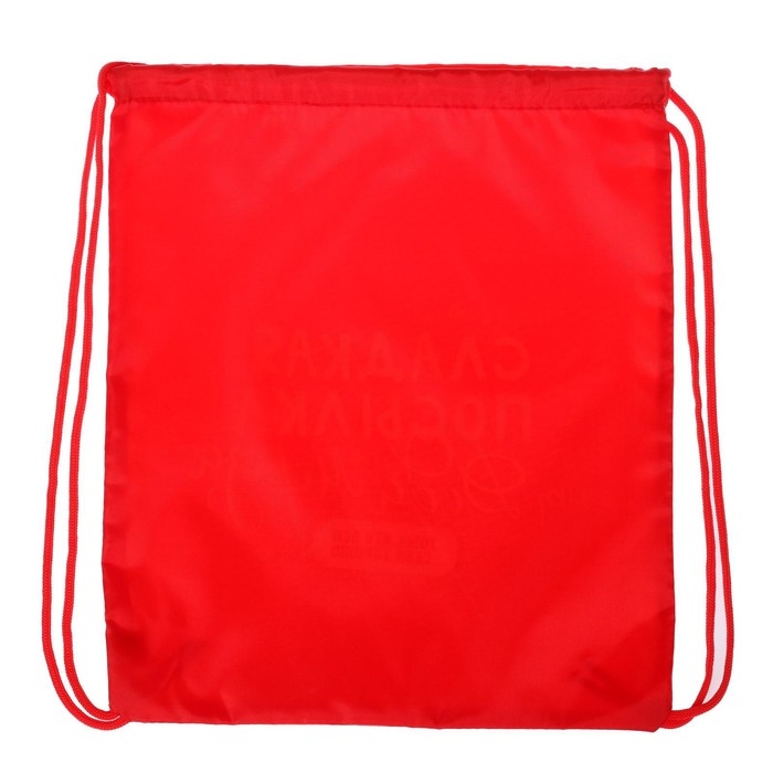 Новый год. Сумка под сладости 290 х 340 мм, "Сладкая посылка от Деда Мороза" (мягкий полиэстер плотностью 210D)