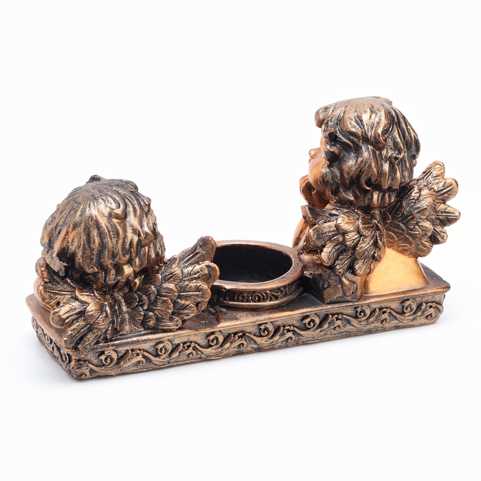 Подсвечник Подсвечник "Ангелочки", на одну свечу d - 5 см, 21 х 7 х 10.5 см