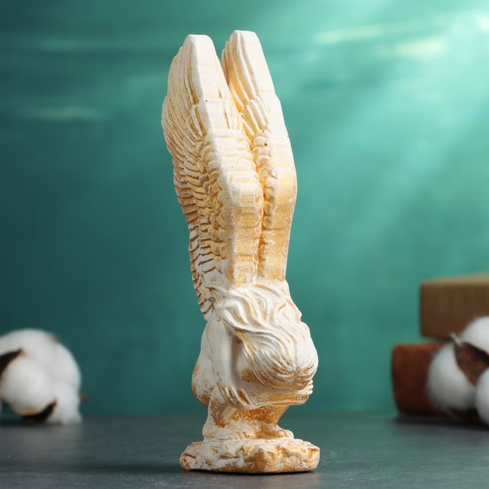 Фигура  Фигура "Девушка Ангел" 15х8х6см, позолота