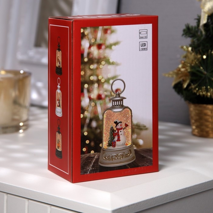 Светодиодная фигура «Семья оленей» 8 × 13.5 × 4 см, пластик, батарейки АААх2 (не в комплекте), свечение тёплое белое