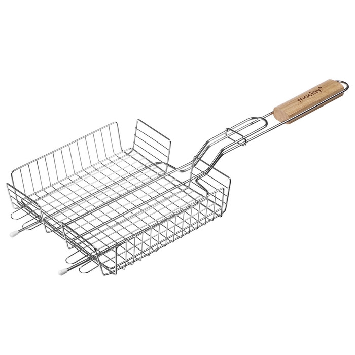 Решётка гриль универсальная maclay, 20x20 см, нержавеющая сталь, для мангала Решётка гриль универсальная maclay, 20x20 см, нержавеющая сталь, для мангала