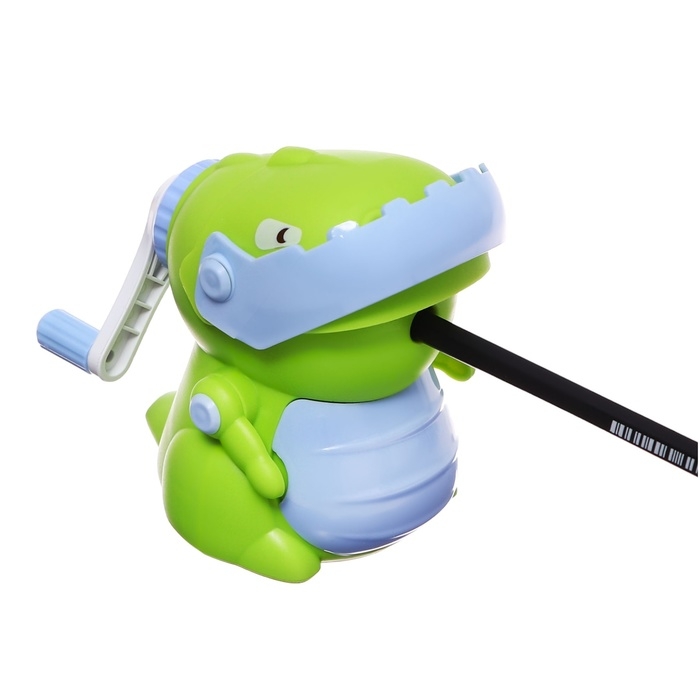 Точилка механическая с контейнером Точилка механическая с контейнером "Дракон" зелёный