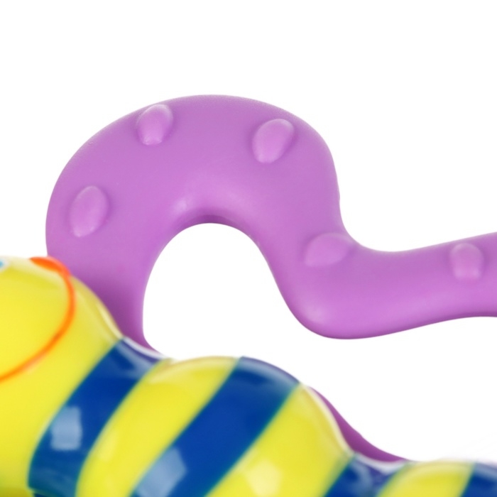 Погремушка «Бабочка» с эластичными элементами, в пакете, Крошка Я Погремушка «Бабочка» с эластичными элементами, в пакете, Крошка Я