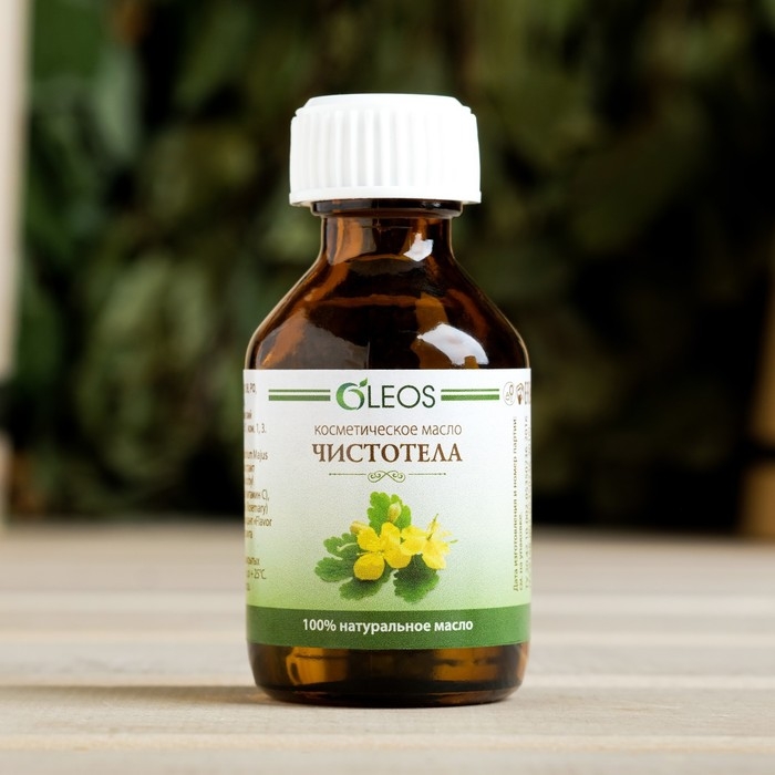 Косметическое масло Косметическое масло "Чистотел" 30 мл Oleos
