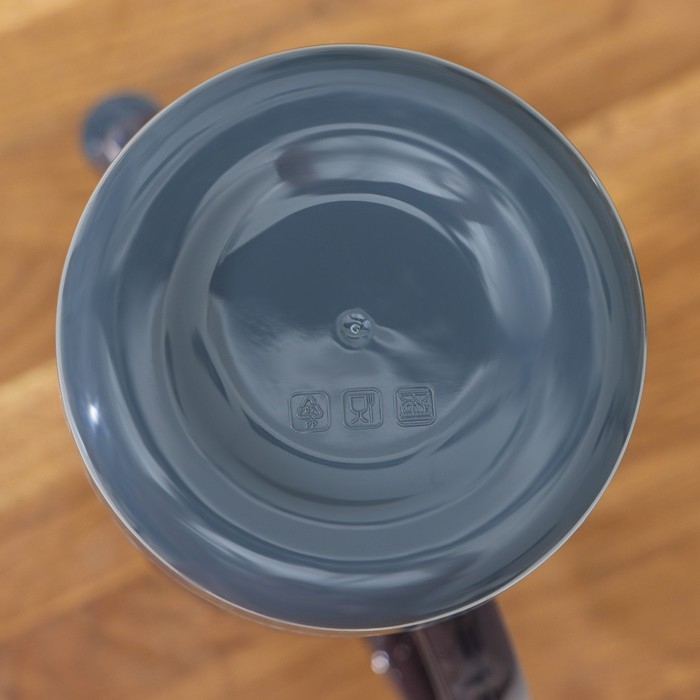 Кувшин для воды, с мерной шкалой, 700 мл, 15×9×20,5 см, цвет фиолетовый