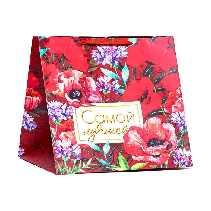 Пакет под торт Пакет под торт "Самой лучшей" 40х40х40см
