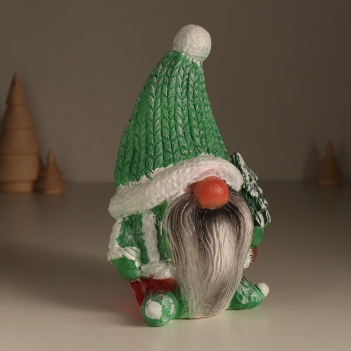 Копилка "Новогодний гном"  19 х11 х 10,5 см.