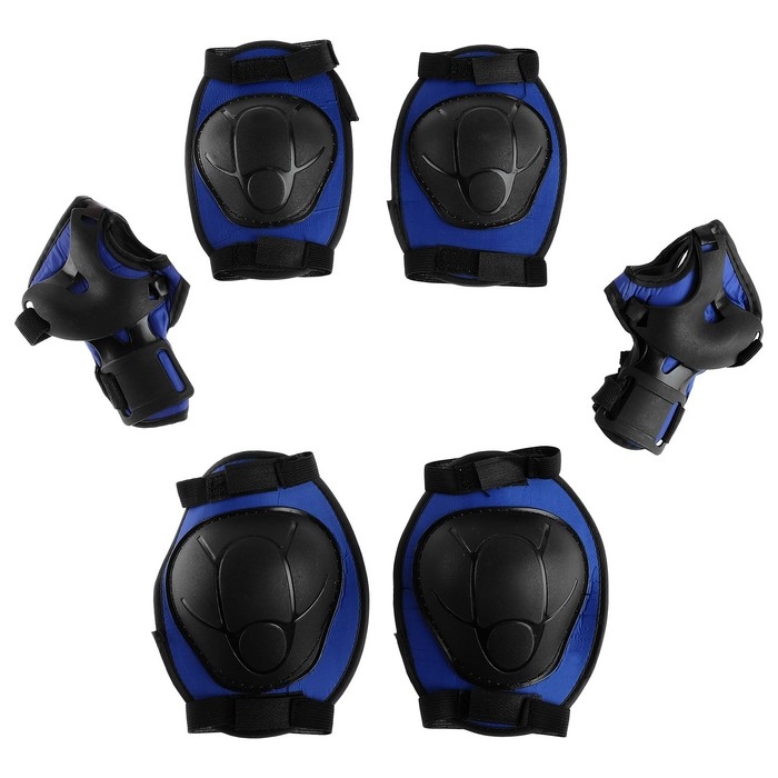 Защита роликовая ONLYTOP, р. S, цвет синий Защита роликовая ONLYTOP, р. S, цвет синий