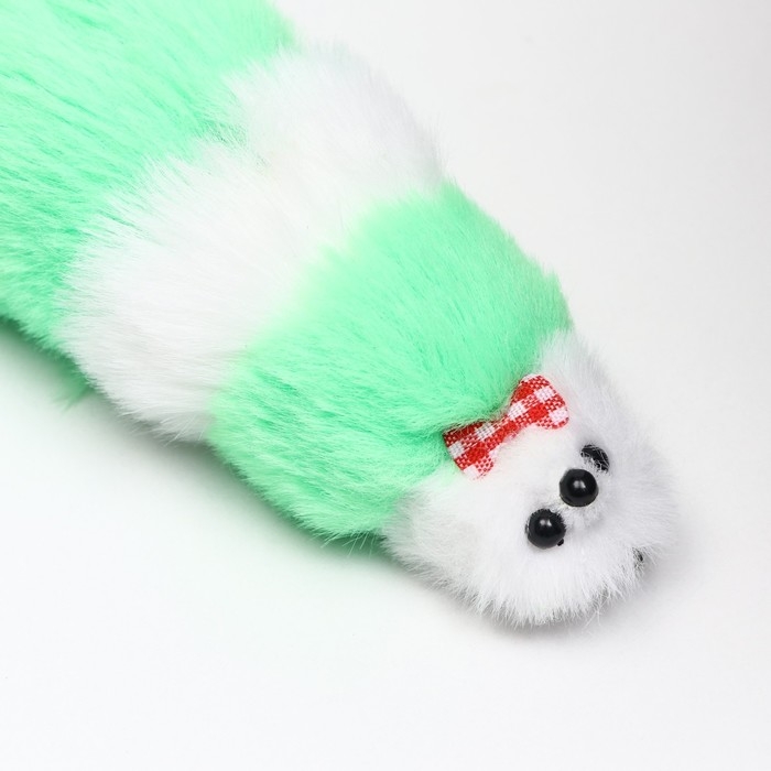 Мышь из искусственного меха, до 13 см, зелёная Мышь из искусственного меха, до 13 см, зелёная