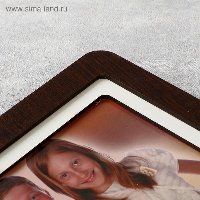 Фоторамка ХДФ  Фоторамка ХДФ "Наша семья" на 8 фото 10x15 см (пластиковый экран)