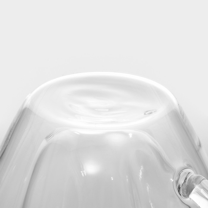 Кружка стеклянная с двойными стенками Magistro «Сердце», 150 мл, 11×8×7,5 см Кружка стеклянная с двойными стенками Magistro «Сердце», 150 мл, 11×8×7,5 см