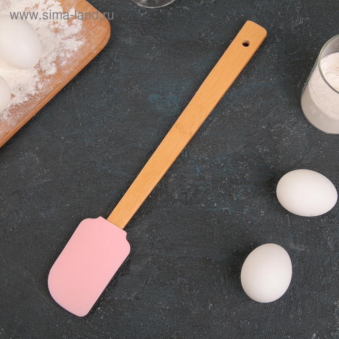 Лопатка Доляна «Домашний помощник», 28×5 см, цвет МИКС Лопатка Доляна «Домашний помощник», 28×5 см, цвет МИКС