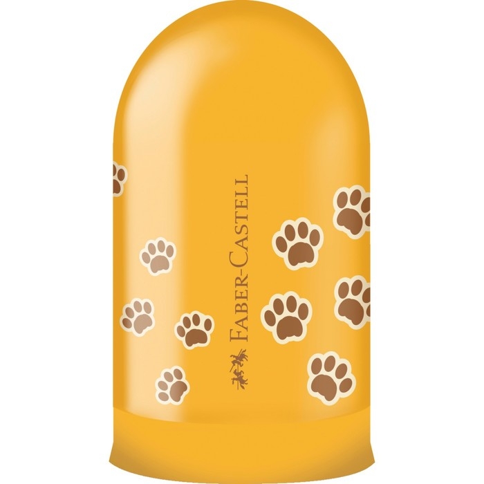 Точилка пластиковая Faber-Castell Jelly, 1 отверстие, контейнер, МИКС Точилка пластиковая Faber-Castell Jelly, 1 отверстие, контейнер, МИКС