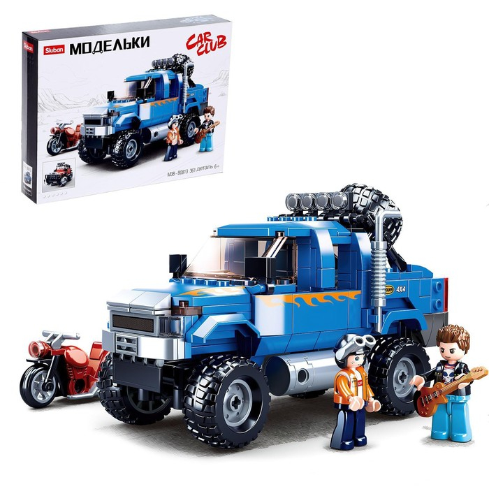 Конструктор Модельки «Грузовоз», 361 деталь Конструктор Модельки «Грузовоз», 361 деталь