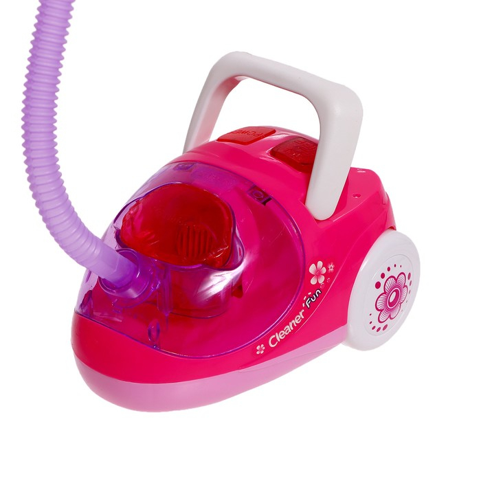 Набор «Хозяюшка»: пылесос со светом и звуком, принадлежности для уборки