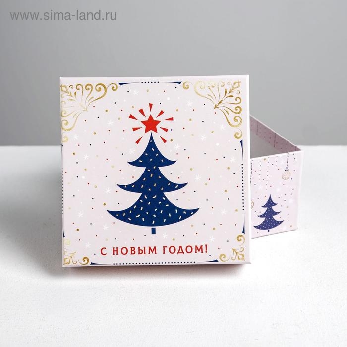 Набор подарочных коробок 6 в 1 «Нежность», 10 х 10 х 6 - 20 х 20 х 11 см , Новый год