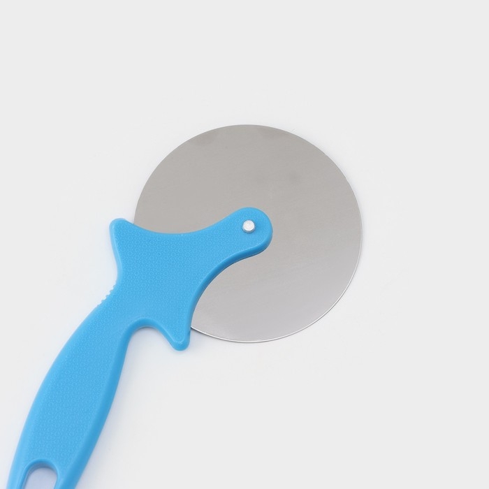 Нож для пиццы Доляна «Наклон», 20,5 см, цвет МИКС Нож для пиццы Доляна «Наклон», 20,5 см, цвет МИКС