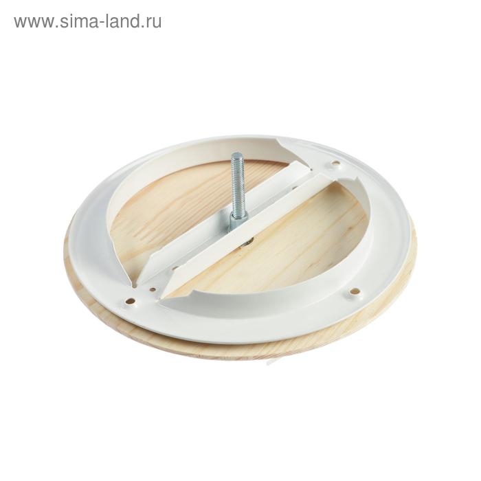 Анемостат ERA 12,5DW Pine, d=125 мм, для бани и сауны, с фланцем, цвет сосна Анемостат ERA 12,5DW Pine, d=125 мм, для бани и сауны, с фланцем, цвет сосна