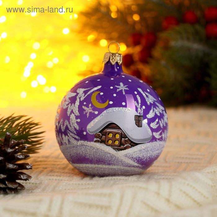 Шар Шар "Лесная избушка" 8,5 см микс