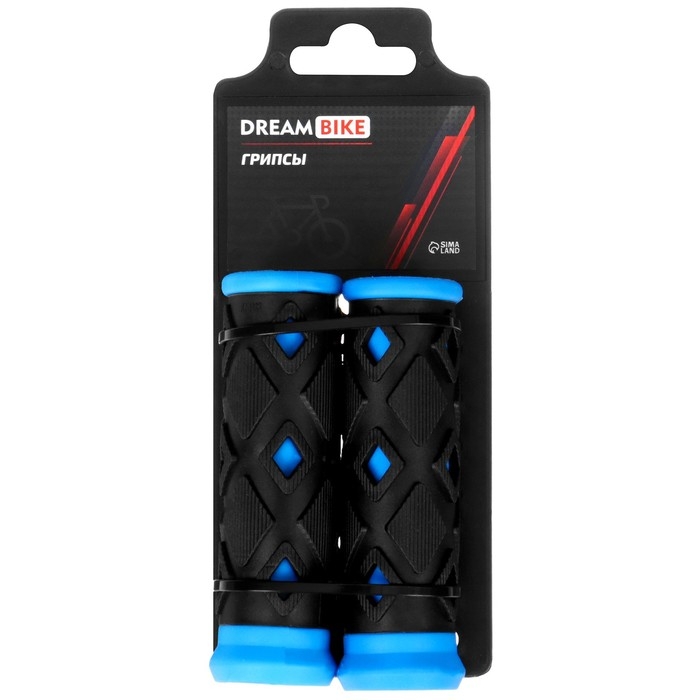 Грипсы Dream Bike, 100 мм, цвет синий Грипсы Dream Bike, 100 мм, цвет синий