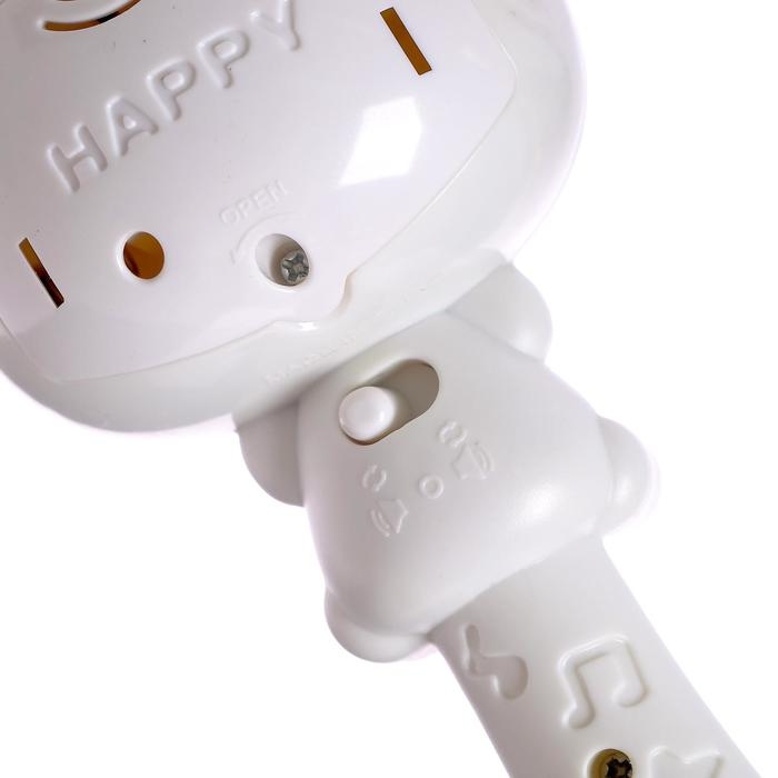 Музыкальная игрушка «Милый мишка», звук, свет, цвет белый Музыкальная игрушка «Милый мишка», звук, свет, цвет белый