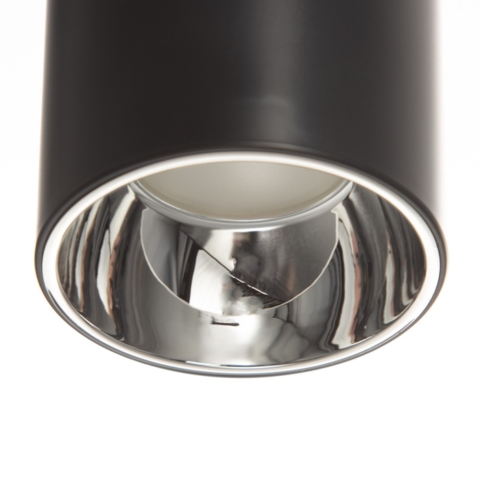 Светильник Светильник "Рулл" GU10 10Вт черно-серебристый 7,3х7,3х10,3 см