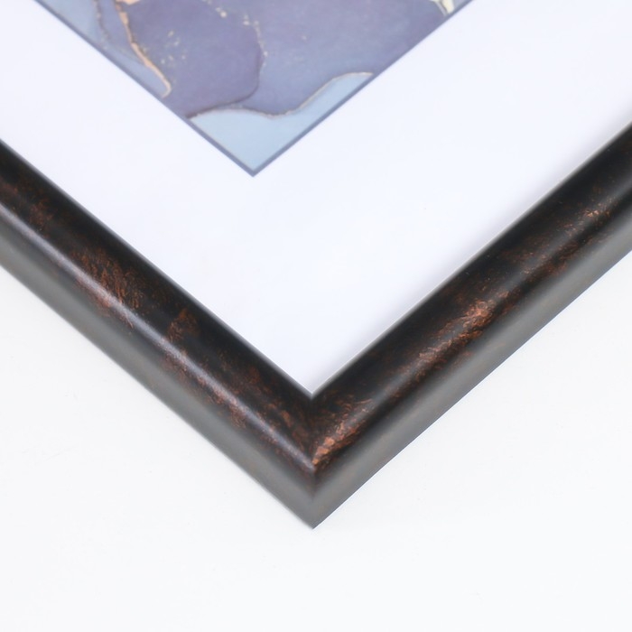 Фоторамка пластик Фоторамка пластик "Радуга" 21х30 см, кофе