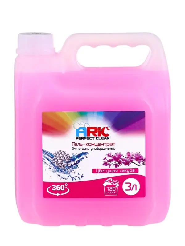 Гель для стирки ARIC Цветущая сакура 3л канистра