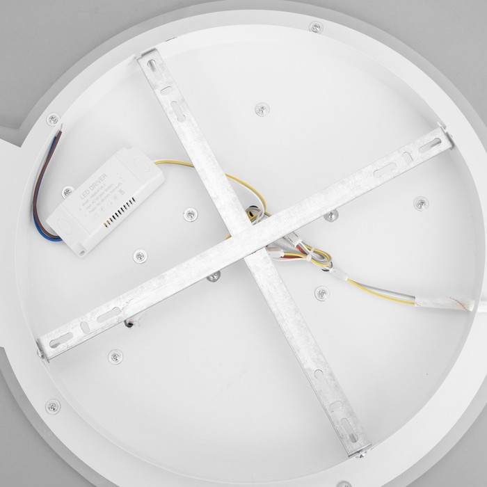 Люстра Люстра "Футбол" LED 68Вт 2 режима синий 55х50х10см