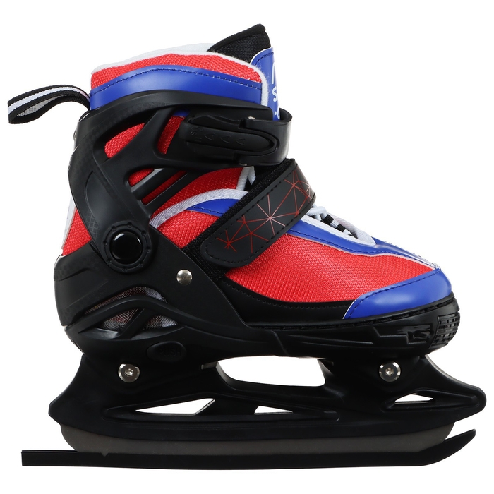 Коньки детские раздвижные Snow Cat, с роликовой платформой, р. 30-33 Коньки детские раздвижные Snow Cat, с роликовой платформой, р. 30-33