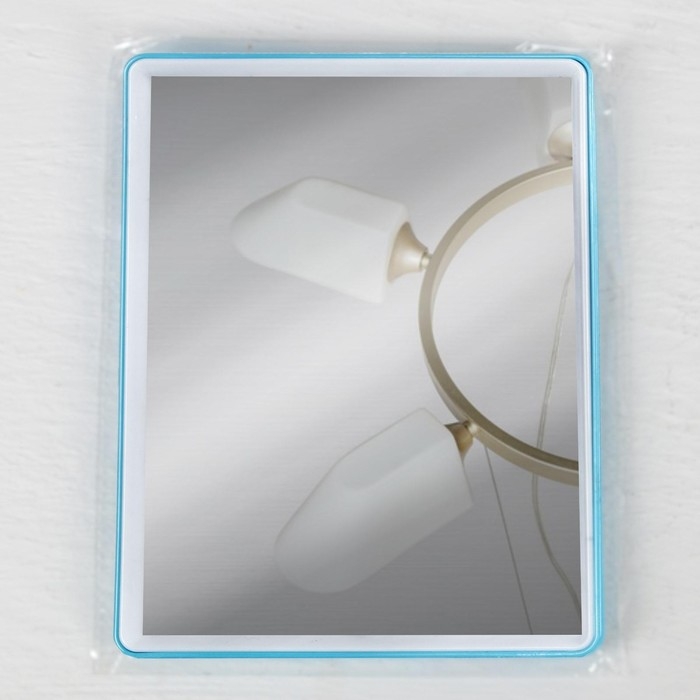 Зеркало настольное - подвесное, зеркальная поверхность 13,5 × 18,5 см, цвет МИКС Зеркало настольное - подвесное, зеркальная поверхность 13,5 × 18,5 см, цвет МИКС