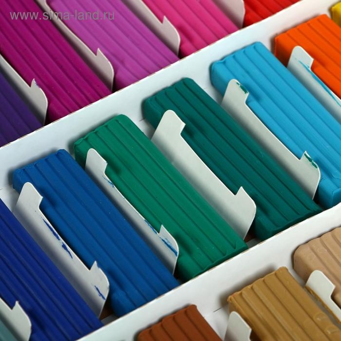 Пластилин Пластилин "Я - Художник!", 24 цвета, 480 г, со стеком