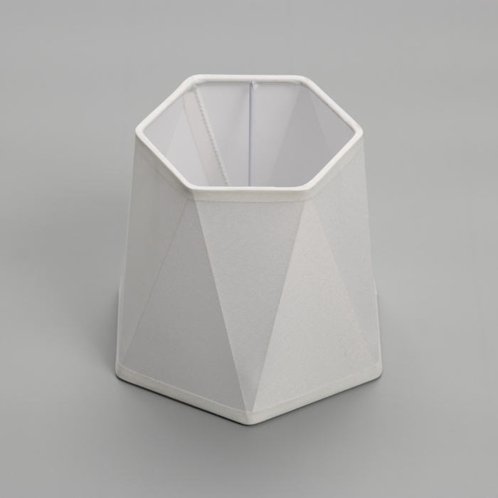 Абажур Е27 белый 13х14х16 см Абажур Е27 белый 13х14х16 см