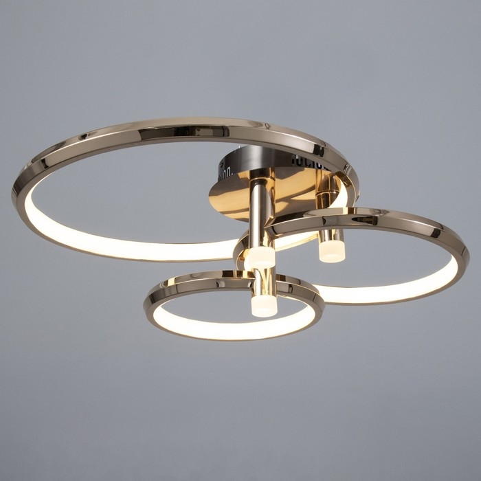 Люстра Люстра "Лентес" 3хLED 152Вт золото 76х60х23 см BayerLux