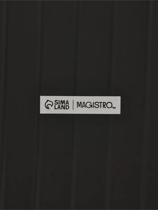 Блюдо из для подачи Magistro &laquo;Сковорода-гриль&raquo;, 23&times;16&times;3 см, жаропрочная керамика, чёрное