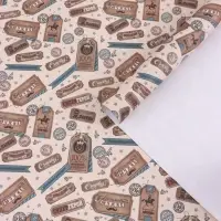 Бумага упаковочная крафт &laquo;СУПЕРГЕРОЙ&raquo;, 70&times;100 см,1 лист