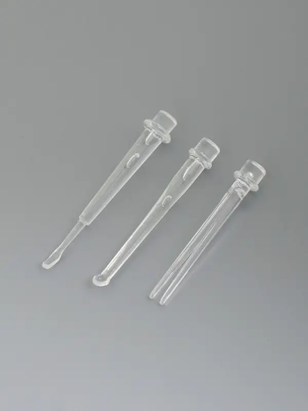 Палочка для чистки ушей LES-02, LED-подсветка, 3 насадки, от батареек, лягушка