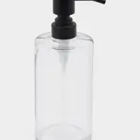 Дозатор для мыла, 500 мл, стекло, прозрачный