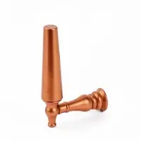 Крючок - держатель для штор CAPPIO KS053, алюминий, цвет медь, 2 шт.