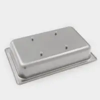 Мармит Hanna Kn&ouml;vell, 60&times;35&times;32 см, разборный, съёмная крышка, нержавеющая сталь, серебристый