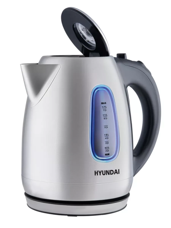Чайник HYK-S2402 1,7л 2200Вт серебристый (металл)