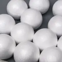 Шар из пенопласта для поделок и творчества, набор 20 шт., 7 см