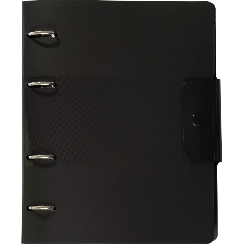 Ежедневник недатированный ATTACHE Digital черный,А5, 272стр., на кольцах