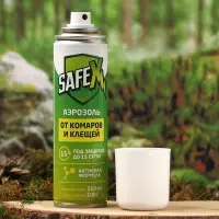Аэрозоль Репеллент SAFEX, от клещей и комаров, 150 мл