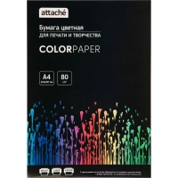 Бумага цветная Attache (розовый пастель), 80г, А4, 500 л
