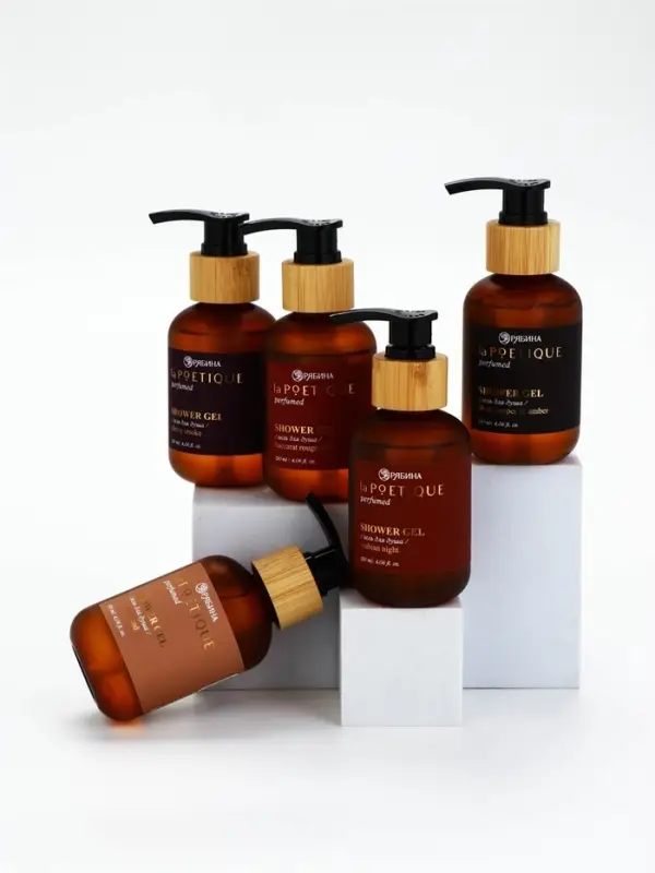 POETIQUE Гель для душа по мотивам аромата "Vanilla blend", 120 мл