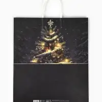 Пакет бумажный подарочный новогодний крафт &laquo;Сказочный Новый Год&raquo; 32&times;17.5&times;37 см