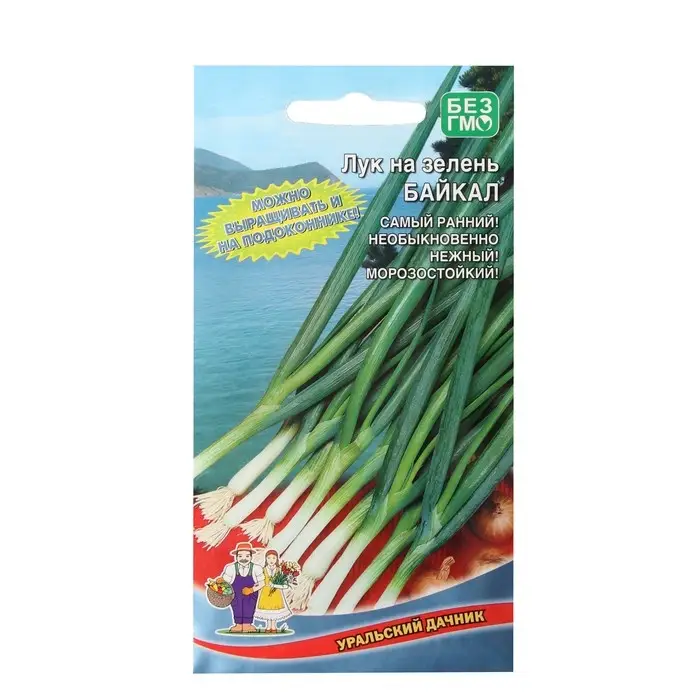 Семена Лук на зелень  Семена Лук на зелень "Байкал", 0,25 г